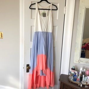 NWT Anthropologie Hi-Low Pastel Dress